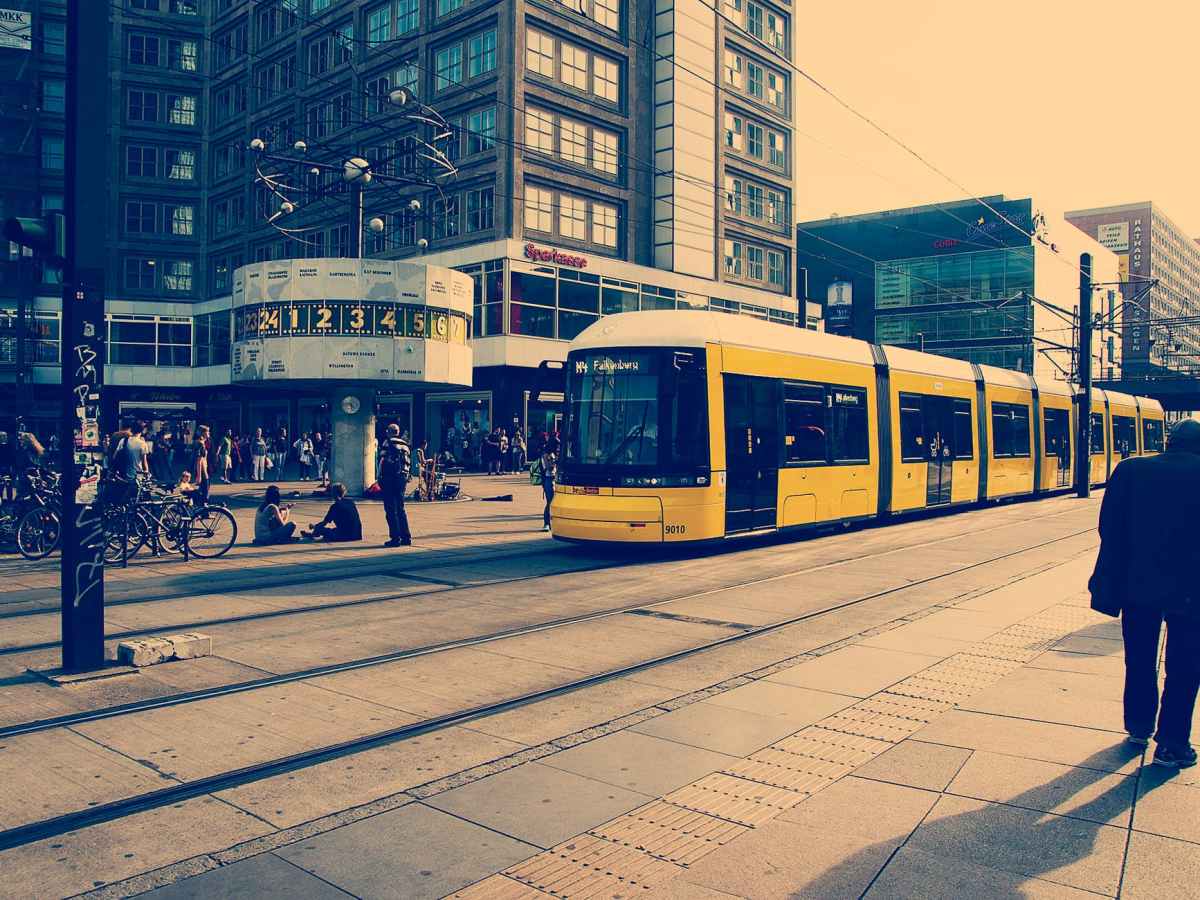 Mapas do transporte público na Alemanha